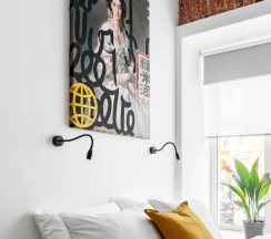 Двухместный номер Standard (двуспальная кровать) в Апартаменты 17Apartments - номер 5