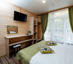 Люкс с двумя спальнями (до 6-ти человек) в Green Park Arkhyz&SPA
