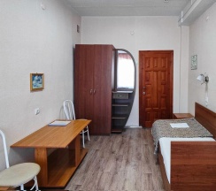 Номер эконом с 3 односпальными кроватями в Smart Hotel KDO Миасс