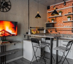 1-комнатные апартаменты улучшенные Wooden Loft в LALAPART на бульваре Ходынский 20А