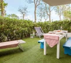Апартаменты Цокольный этаж c 1 комнатой в Residence Sunrise Cesenatico