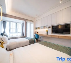 Двухместный номер Executive 2 отдельные кровати в Yidiandian Hotel Apartment (Shenzhen International Convention And Exhibition Center)