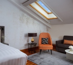 Полулюкс с двуспальной кроватью в Vasilievsky hotel