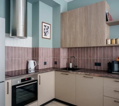 Апартаменты с балконом и с красивым видом из окна в Апартаменты Central street от сети Good Vibes Apartments