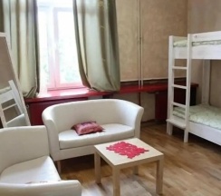 Одноместный семейный номер Standard двуспальная кровать в El hostel