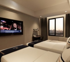Двухместный номер Deluxe 2 отдельные кровати в Fieris Hotel Rawamangun