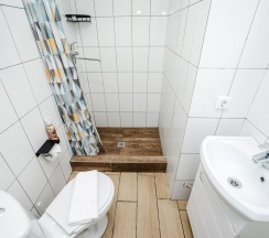 Номер студия эконом с 2 односпальными кроватями в Uroom