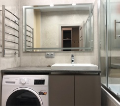 Апартаменты с гостиной и спальней в ЖК "Savin House" в Sibgat Apartments