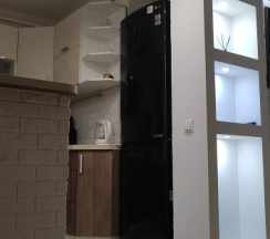 Двухместные апартаменты c 1 комнатой (двуспальная кровать) в Квартира Уютная студия в центре города