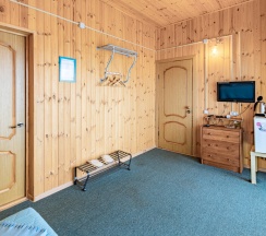 Двухместный номер Deluxe рядом с пляжем двуспальная кровать в Ласточкин дом