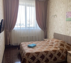 Номер стандарт эконом с 1 двуспальной кроватью в Залесный