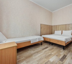 Трёхместный номер семейный Standard с балконом и с красивым видом из окна в Green rent