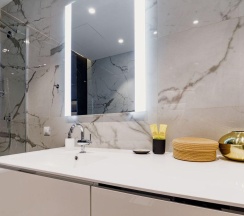 Апартаменты студия в Elite Apartments на проезде 1-й Красногвардейский 22с1