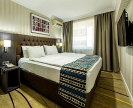Двухместный номер двуспальная кровать в Shymkent Grand Hotel