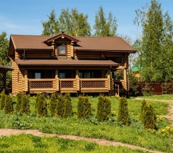 Дом большой с сауной, балконом и верандой 6+4 в Snhaus