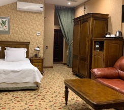 Номер полулюкс с 1 двуспальной кроватью в Барский флигель