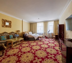 Люкс с сауной в The Rooms Boutique Hotel