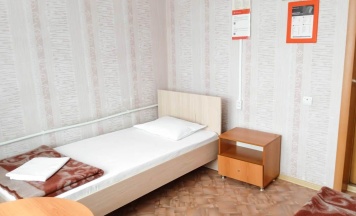 Кровать в 2-местном общем номере в Smart Hotel KDO Магнитогорск
