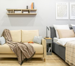 1-комнатные апартаменты студия в Wings