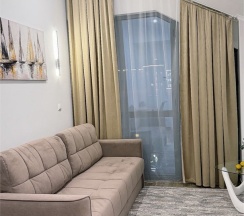 Апартаменты двухкомнатные (ЛЮКС) с балконом и красивым видом в Polikariya