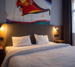 2-х местный в блоке Compact с балконом и видом на горы в Ays Design Hotel