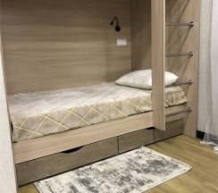 АПАРТАМЕНТЫ 6-ти местные двухкомнатные. Весенняя 36В № 1,2 в Smile