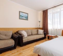 Стандарт  с двуспальной кроватью и видом на море до 5 гостей в Дельфин парк