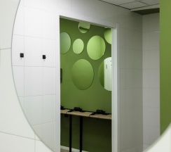 Кровать в 4-местном общем женском номере в Pillow Hostel