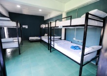 Кровать в общем номере в Phangan Arena Hostel