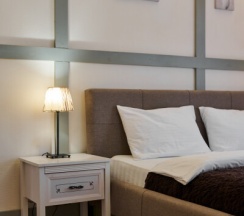 Дуплекс с электрокамином и сауной в Алино