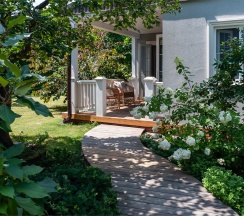 Апартаменты с верандой в Ида