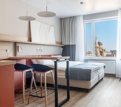 Studio Large 26 с видом в Well