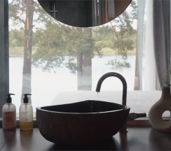 Stockholm с сауной и очагом в Eder Vuoksa