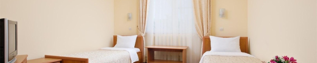 Стандартный номер с 2 односпальными кроватями в Турист