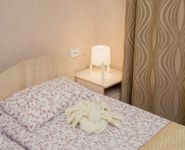 Бюджетный двухместный номер с 2 отдельными кроватями и раковиной в ЗОО