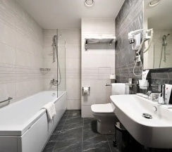 Двухместные апартаменты Корпус Премиум №3 Делюкс с 1 комнатой двуспальная кровать в Вальсет Премиум