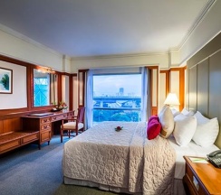 Двухместный люкс двуспальная кровать в Bangkok Palace Hotel