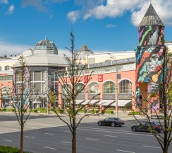1-комнатные апартаменты студия 14-4 в Good Room Guru (Гуд Рум Гуру) на улице Земляной вал