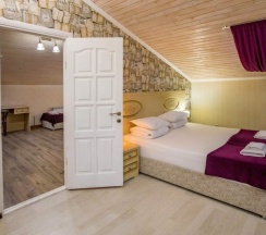 Двухкомнатные аппртаменты с кухонным блоком в Galla