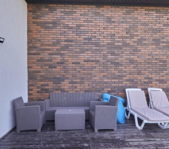 4-местные 1-комнатные апартаменты студия с 1 двуспальной кроватью в Рекаоблака