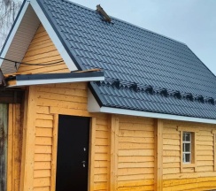 Коттедж Standard в Домик с камином на склоне