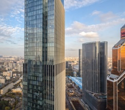Квартира в Апартаменты на 1-й Красногвардейский проезд, 22с2