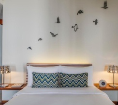 Двухместный номер Standard Tailorbird двуспальная кровать в The Aviary Hotel