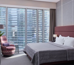 Studio Comfort Apartment с двуспальной кроватью в Diamond Apartments