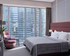 Studio Comfort Apartment с двуспальной кроватью в Diamond Apartments