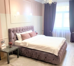 Двухместные апартаменты с 2 комнатами с видом на город двуспальная кровать в Апартаменты InterLoft 7 Old Town Free Parking Wi-Fi 100/50 Smart TV