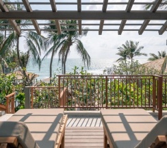 With Roof Deck номер Premium с 2 комнатами с видом на море в Banana Fan Sea Resort