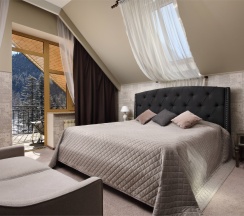 ДВУХМЕСТНЫЙ НОМЕР С ТЕРРАСОЙ И ВИДОМ НА ГОРЫ (№10) в Dombai Palace