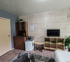 Стандартный семейный номер с 1 двуспальной кроватью и софой в Госпожа Удача