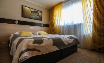 Стандартный двухместный с двуспальной кроватью Аэроград в Глиссада